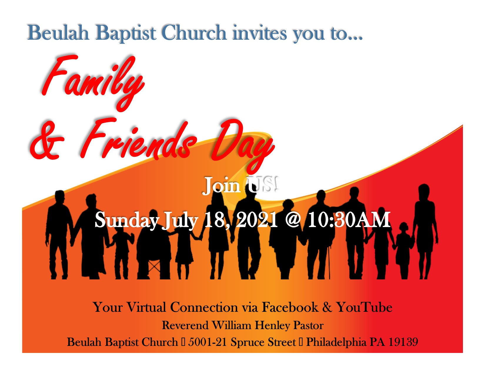 Family & Friends Day! Beulah Baptist Church